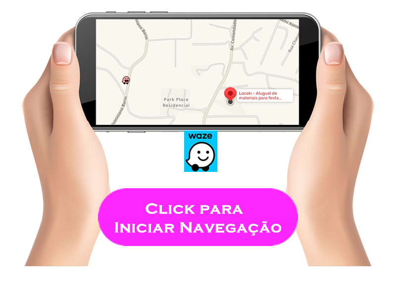 Localização no Waze