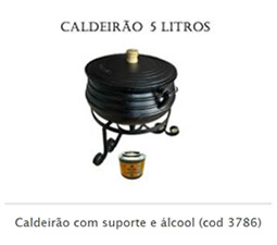Rechaud Barro Retangular